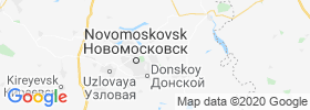 Severo Zadonsk map